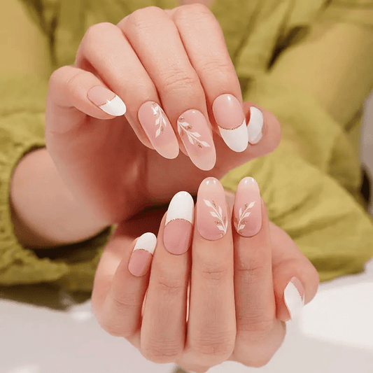 Serene French Tips - Husnaa