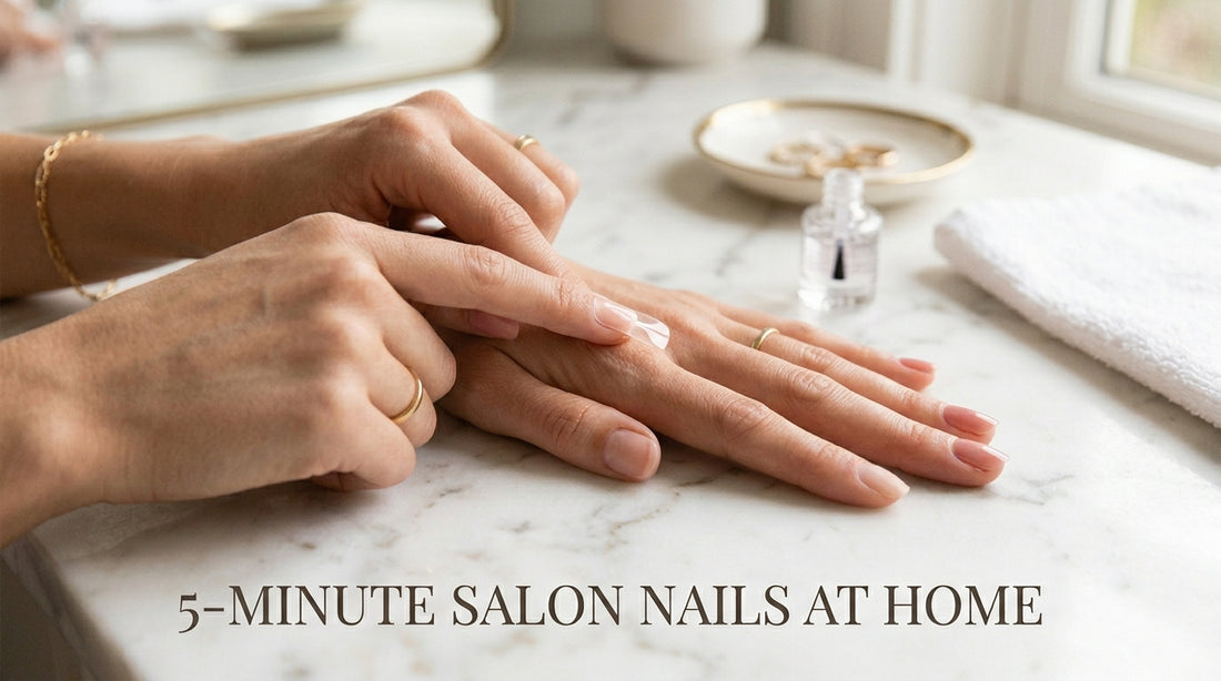How to Apply Semi-Cured Gel Nail Strips at Home (Step-by-Step Guide)
