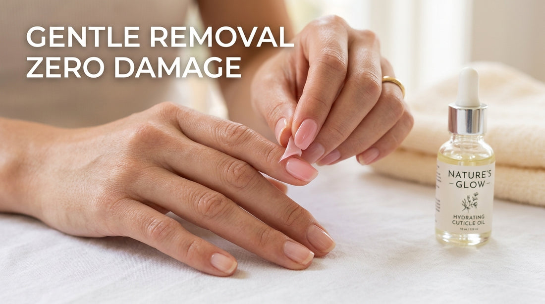 How to Remove Semi-Cured Gel Nail Strips Without Damaging Your Nails