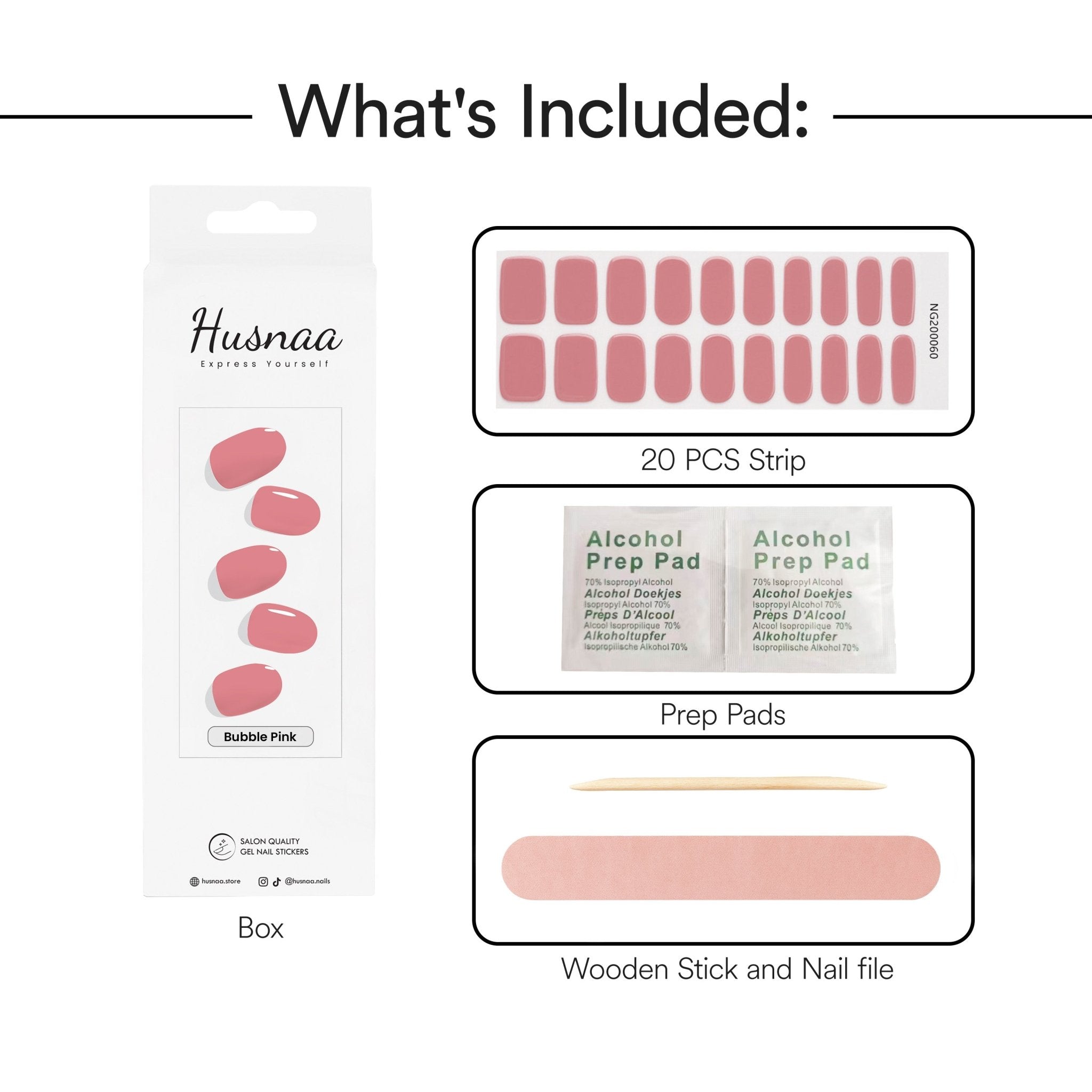 Bubble Pink - Husnaa