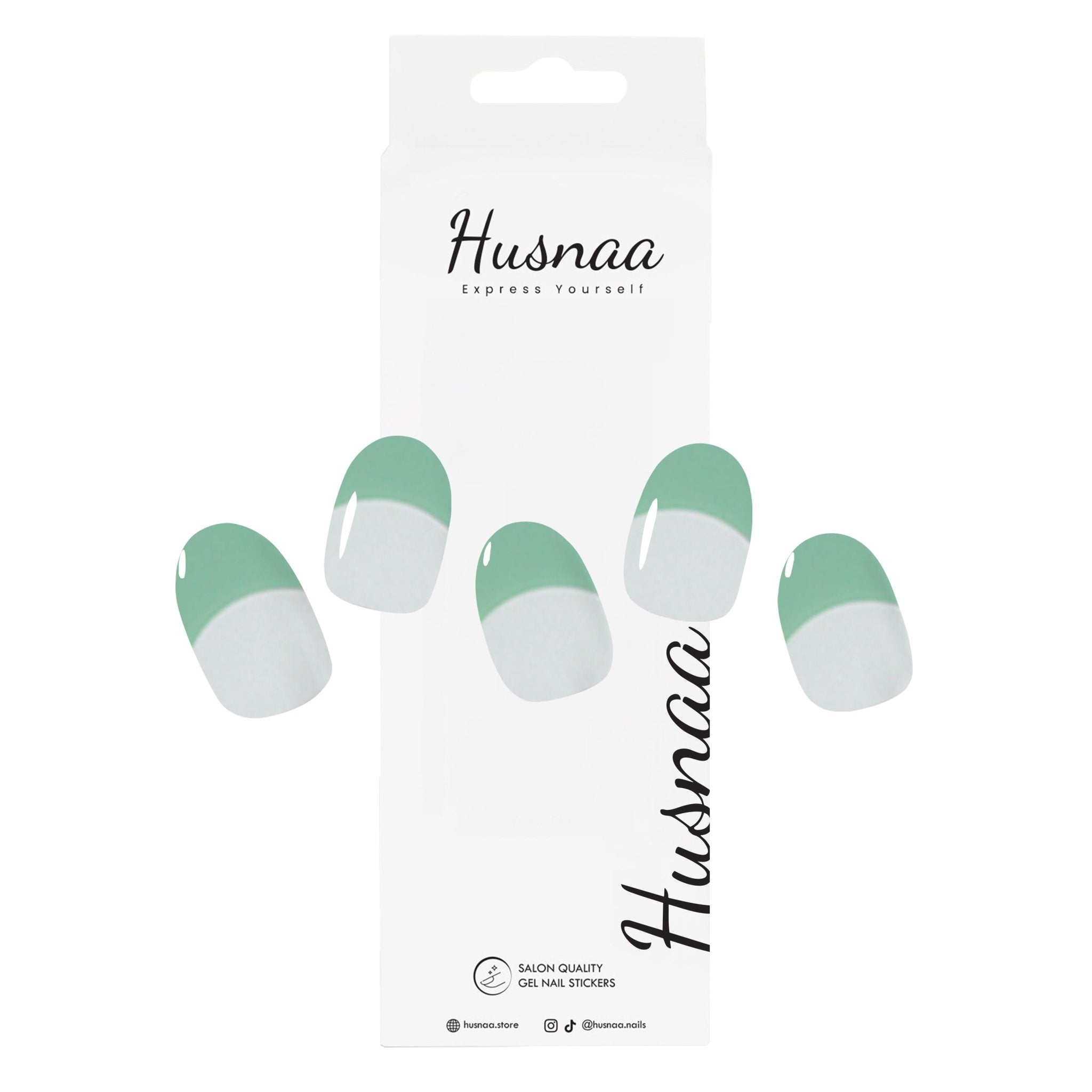 Mint French Tips - Husnaa