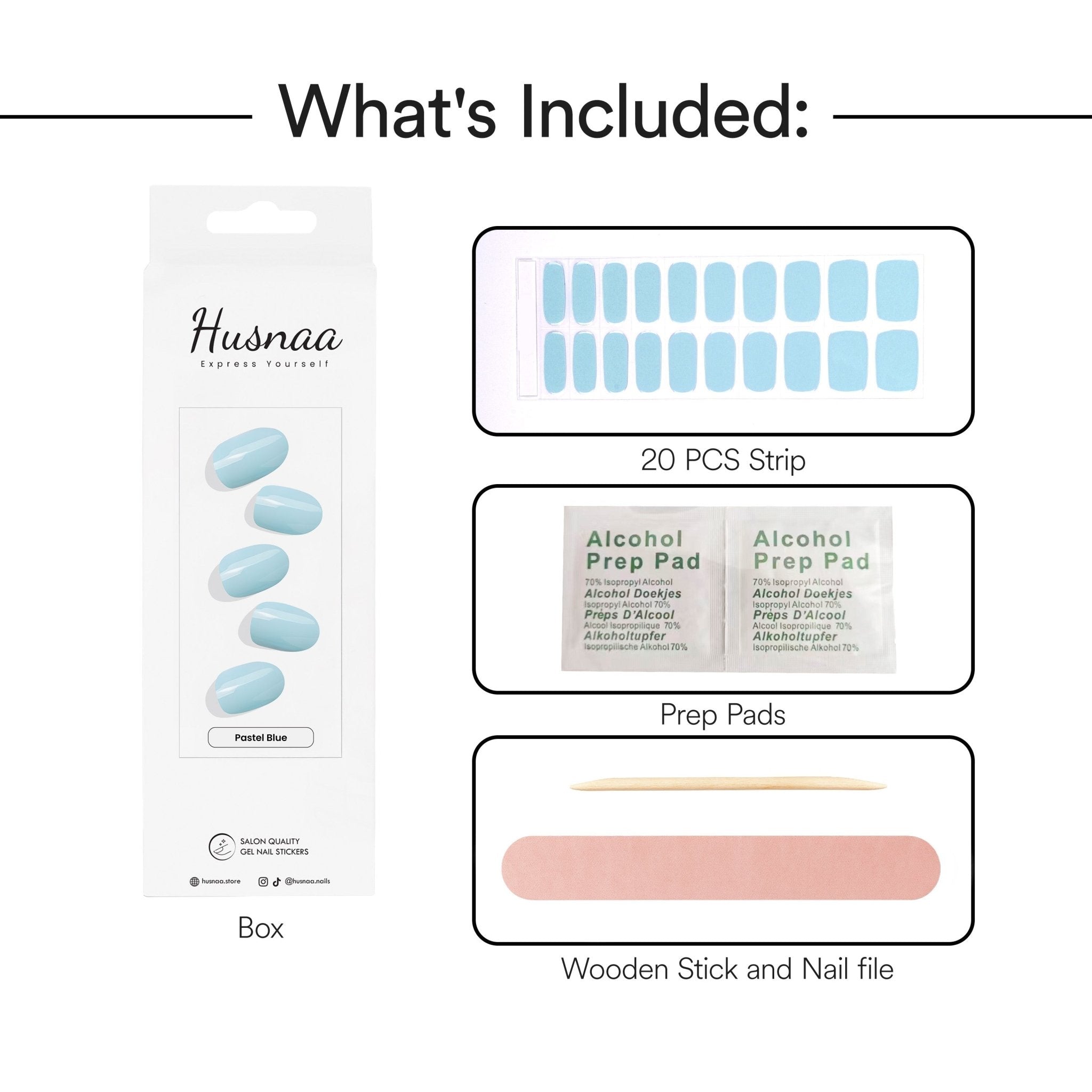 Pastel Blue - Husnaa