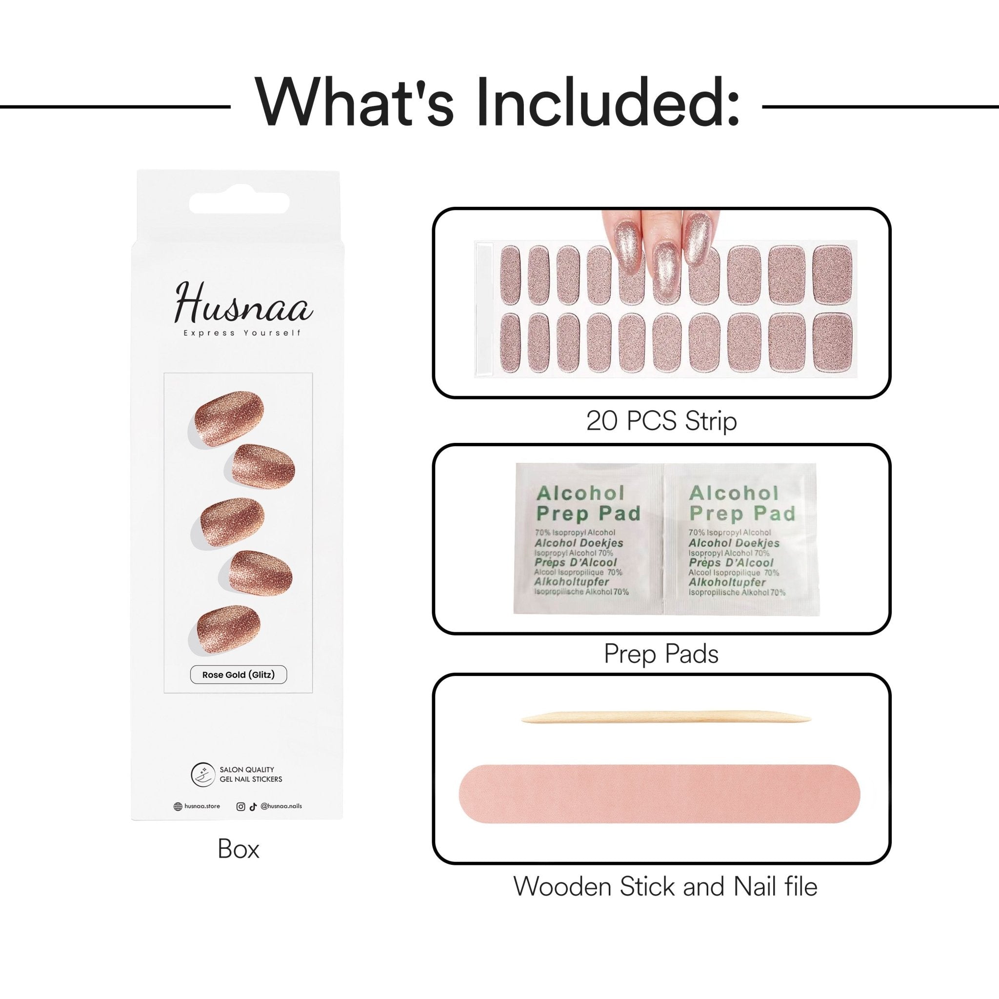 Rose Gold (Glitz) - Husnaa