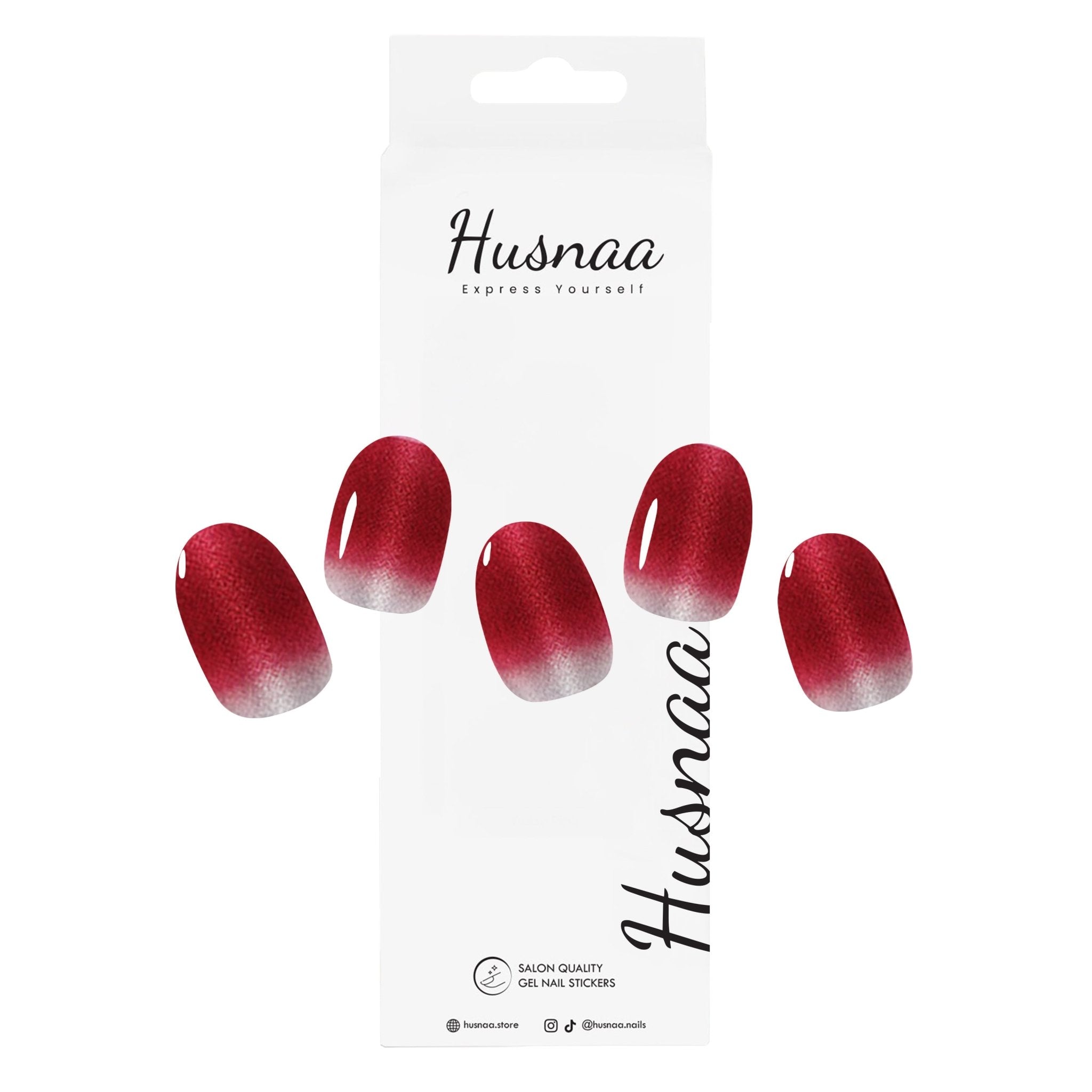 Ruby Dusk Ombre - Husnaa