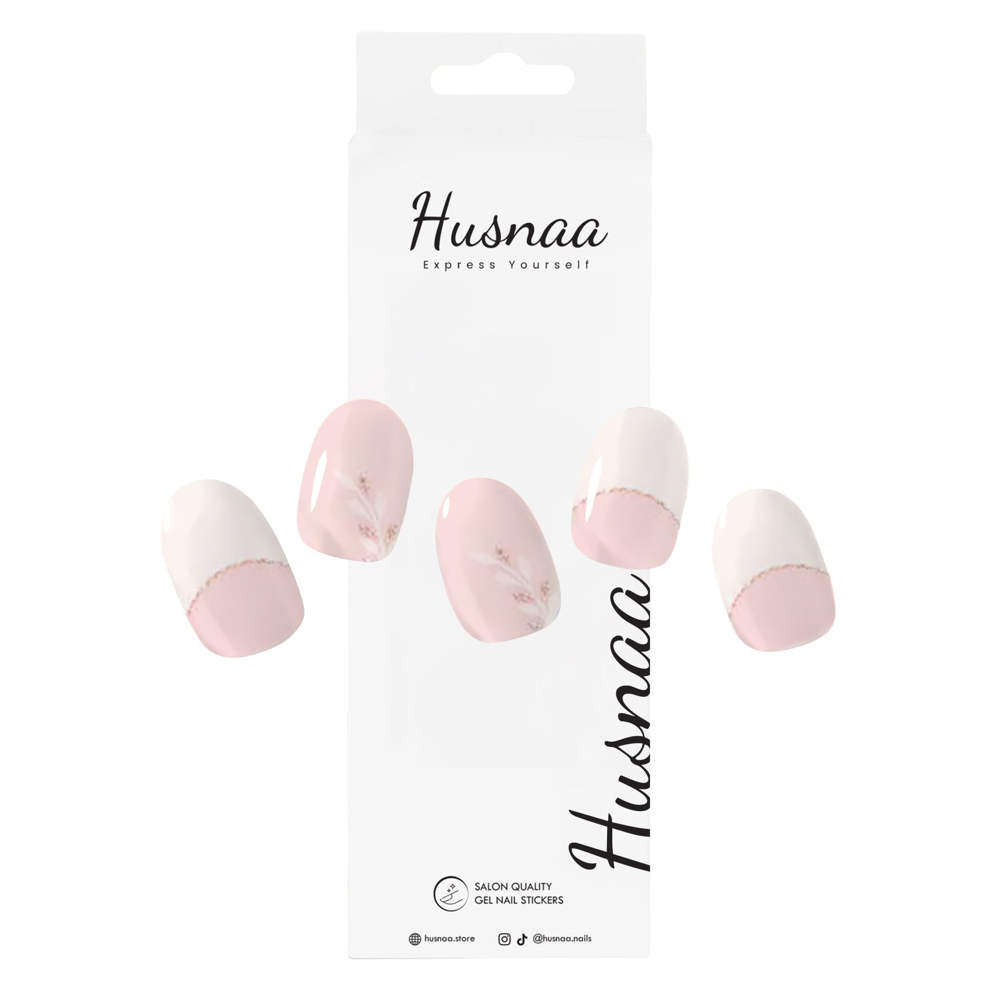 Serene French Tips - Husnaa